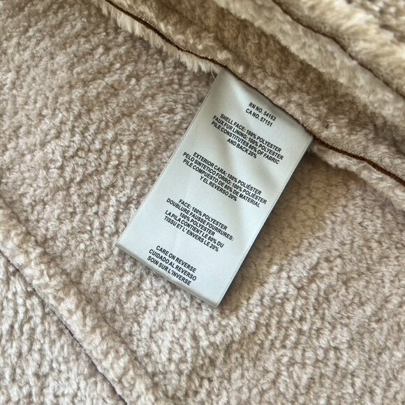 Levi's® Sherpa Sherpa Zip Front Trucker Jacket - Brown - Picture 9 of 10